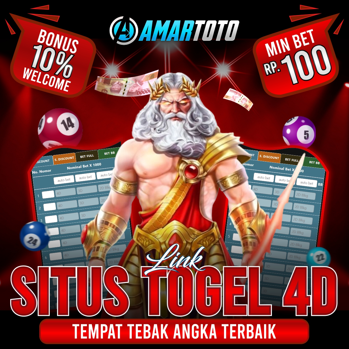 AMARTOTO | Situs Toto Togel 4D Terpercaya Live Draw