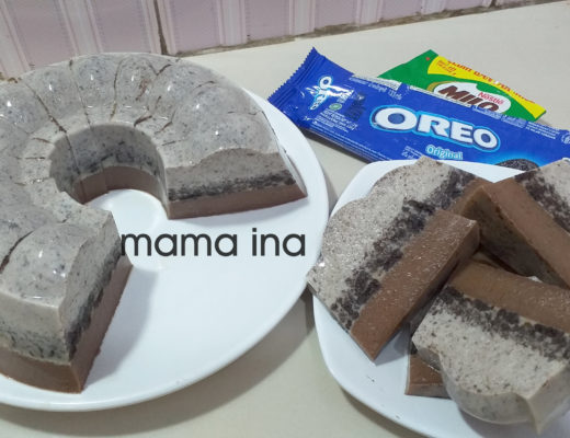 Resep Brownies Oreo ala Mama Ina. Hanya dengan 3 bahan loh Bunda!