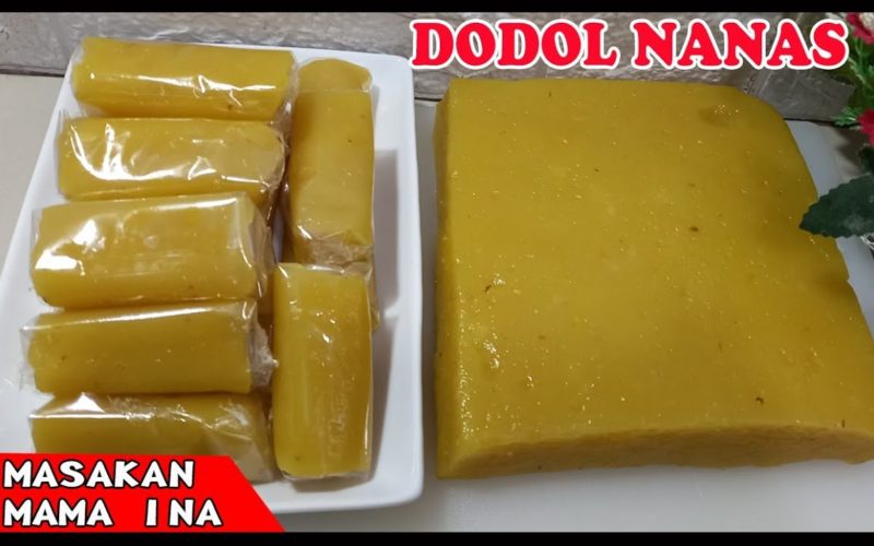 Resep Dodol Nanas Enak Ala Mama Ina