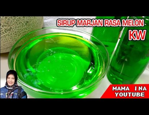Resep Sirup Marjan Melon Homemade untuk Buka Puasa