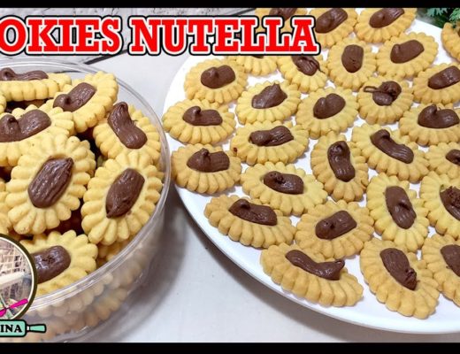 Resep Kue Nutella Cookies Renyah Lumer bikin Nagih