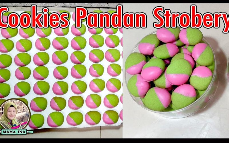 Resep Kue Kering Cookies Pandan Coklat Tanpa Cetakan Enak dan Mudah